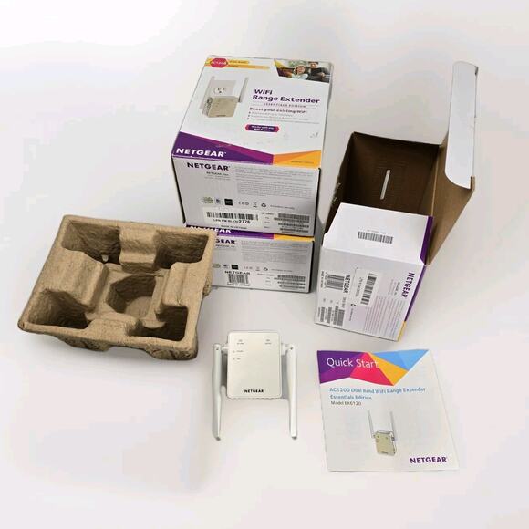 NETGEAR AC1200 Wi-Fi Range Extender EX6120 *3 TOTAL*USED*‎ - Picture 7 of 10